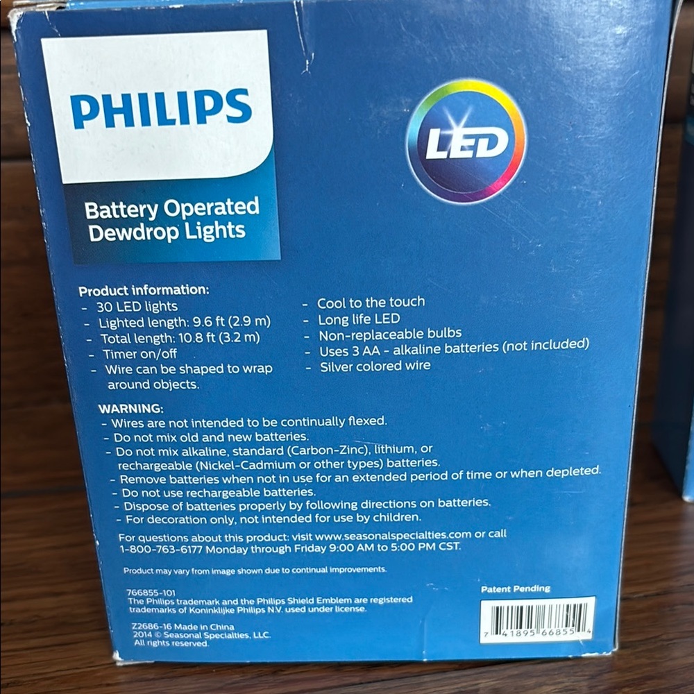 Philips LED Multi-Color Dewdrop Lights - Picture 2 of 5